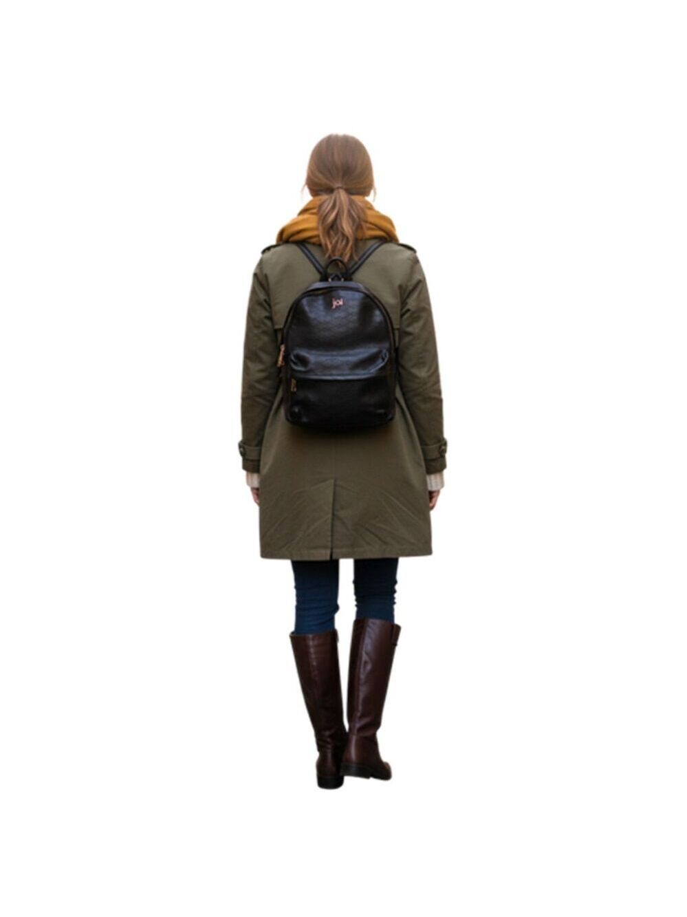 MZ Wallace Leather Black Backpack